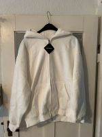 Weiße Oversized Sweatshirtjacke Decarba Hessen - Schaafheim Vorschau