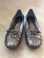 Marc*Ballerinas*Größe 37*Leder*bronze Nordrhein-Westfalen - Bad Münstereifel Vorschau