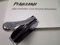 Prägezange mit Prägeklischee, Metall 9 x 4,5 cm Wandsbek - Hamburg Farmsen-Berne Vorschau