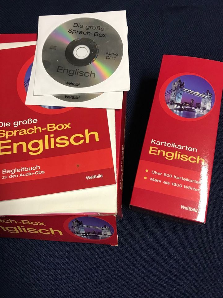 4 Stück Englisch Sprachkurse Trainer  CD in Vaterstetten