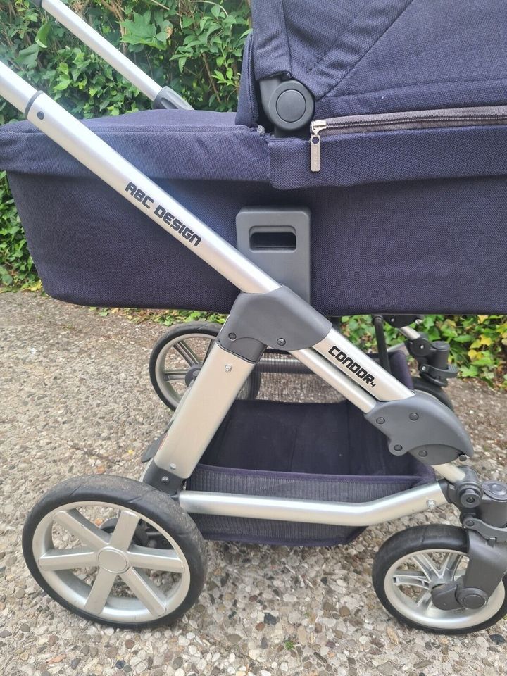 Abc Design Kombi Kinderwagen mit Babywanne und Sportsitz in Munster