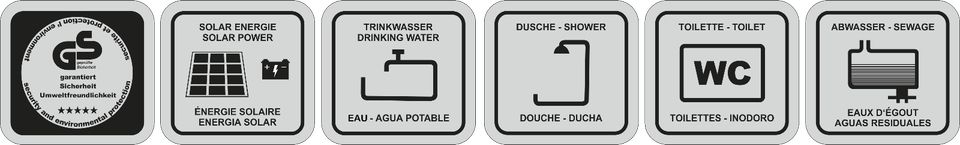 Aufkleber Wohnmobil / Wohnwagen etc. - Verschiedene in Bad Zwischenahn