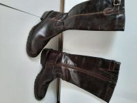 Damenstiefel Echtleder Gr. 36 Braun Hessen - Hofgeismar Vorschau