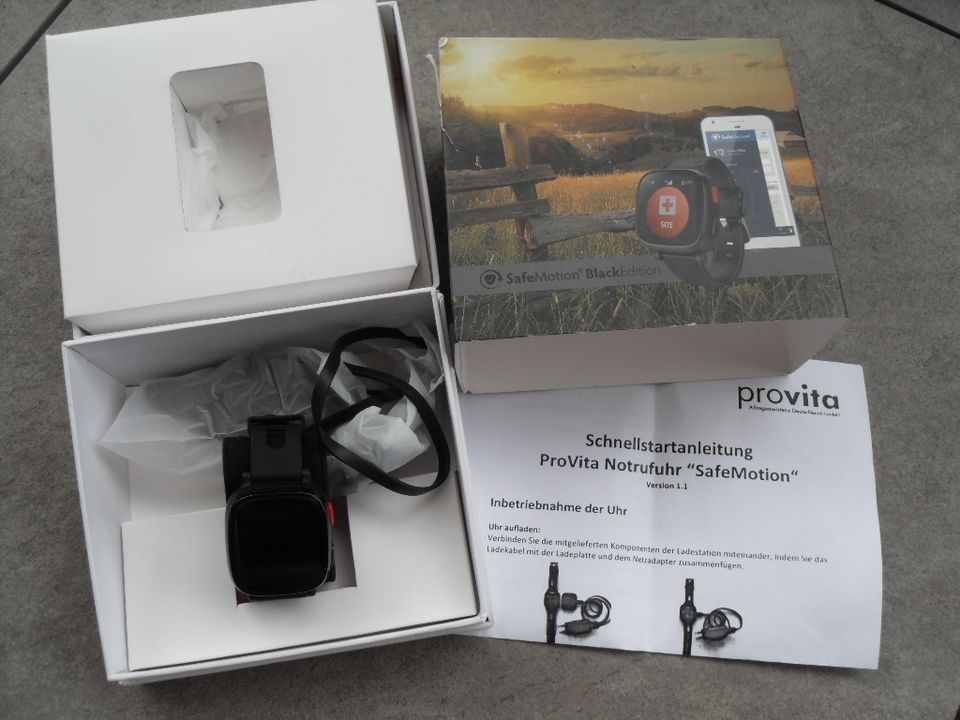 SafeMotion SmartWatch S3, Black Edition, autarke Smartwatch in Essen
