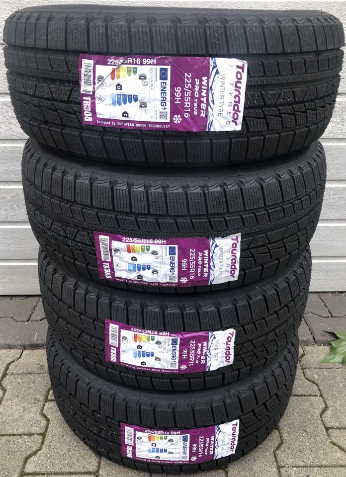 4x NEUE Winterreifen (((225/55 R16 99H XL))) in Herne