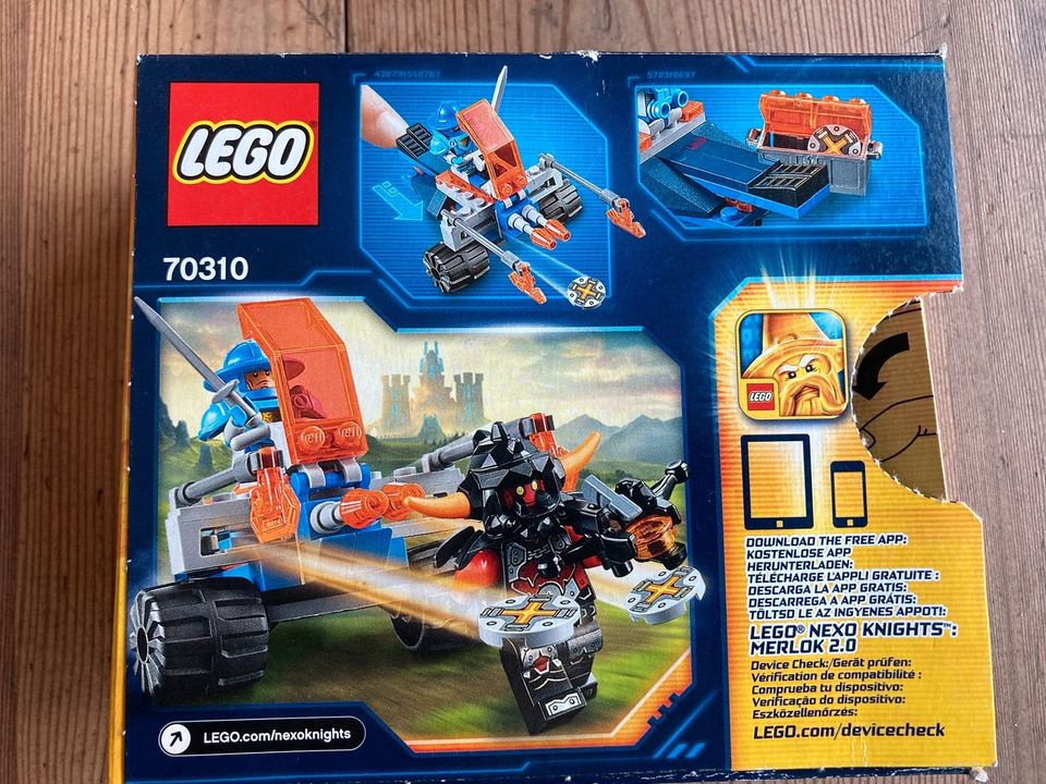 Lego Nexo Knights 70310 Knightons Scheibenwerfer Battle Blaster in Mülheim (Ruhr)