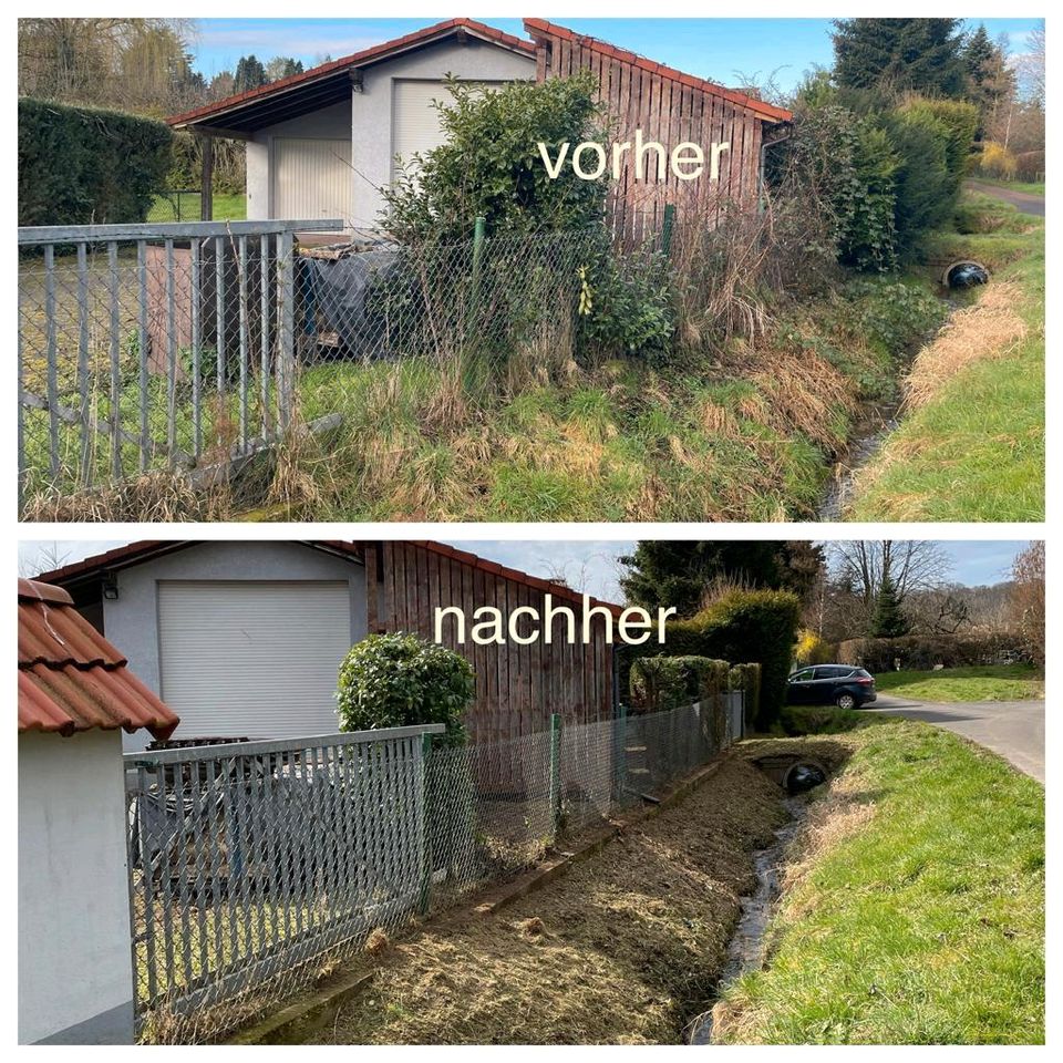 Grünpflege, Bepflanzung, Baggerarbeit in Ranstadt