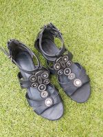 Sandalen in Gr 39 Tamaris schwarz Leder Bayern - Sulzbach a. Main Vorschau