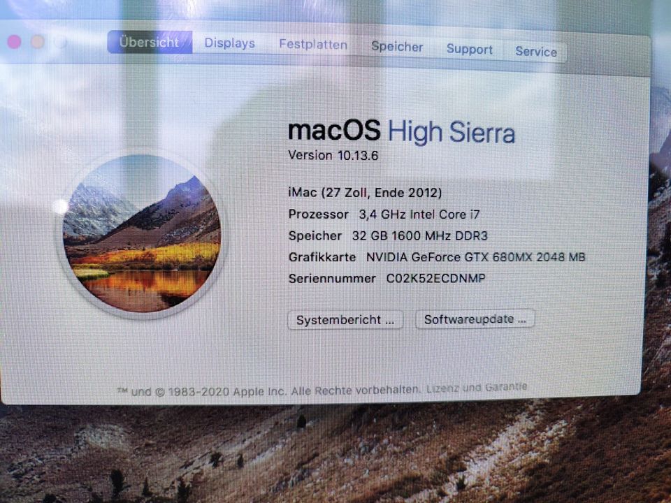 iMac (27 Zoll, Ende 2012, 32 GB) in Berlin
