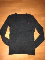 Polo Ralph Lauren V-Neck Zopfmuster Pullover S grau Reiter pink Nordrhein-Westfalen - Gütersloh Vorschau