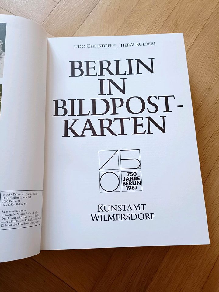 Berlin in Postkarten Das alte Berlin u die Bezirke der Verwaltung in Berlin