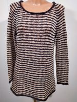 Pullover - Longpullover schwarz beige Bändchengarn Nordrhein-Westfalen - Bad Oeynhausen Vorschau