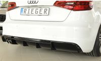 Rieger Diffusor für Audi A3 8V 8VA S3 S-Line Heck Ansatz f Nordrhein-Westfalen - Hagen Vorschau