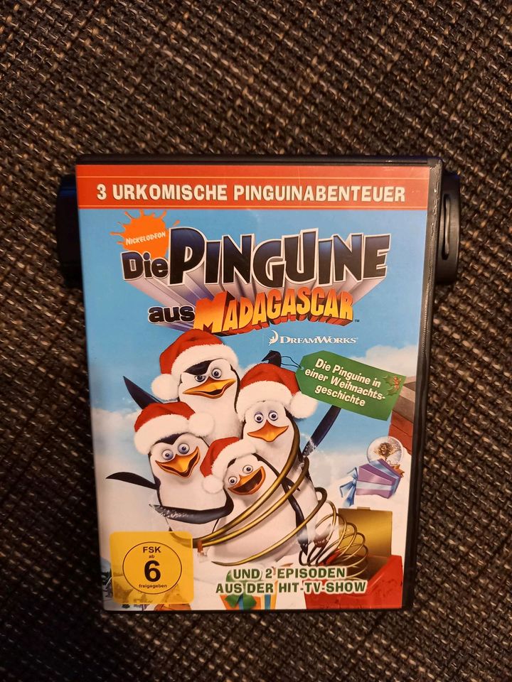 Vier DVDs Die Pinguine aus Madagaskar in Voerde (Niederrhein)