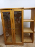 Holzschrank Holz Schrank Glas Vitrine Baden-Württemberg - Blaubeuren Vorschau