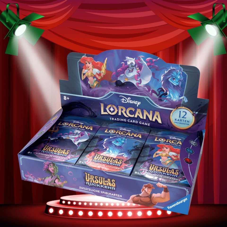 Disney Lorcana Set 4 Display Ursulas Rückkehr Trove Booster Box in Darmstadt