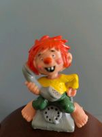 Pumuckl auf Telefon - Werbefigur- Schleich - 80er - Sparkasse Mitte - Tiergarten Vorschau