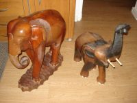 Holzelefanten, Elefant ( 2 zusammen100 € ) ca. 18 / 1o kg Berlin - Neukölln Vorschau