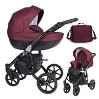 Kunert Kinderwagen Mila 2 in 1 Farbe bordeaux Sachsen-Anhalt - Querfurt Vorschau