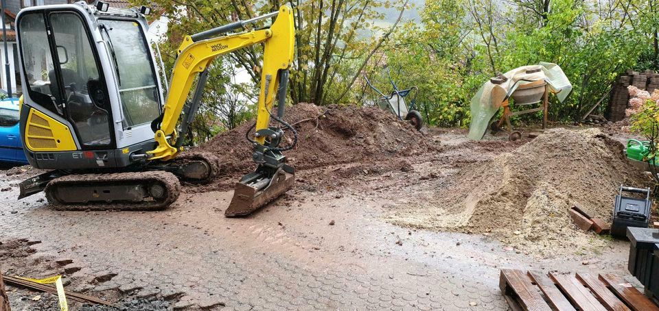 Erdarbeiten Baggerarbeiten in Sinntal