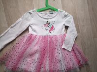 Mädchenkleid mit Einhorn-Motiv in weiß/pink in Gr.98 Sachsen - Schkeuditz Vorschau