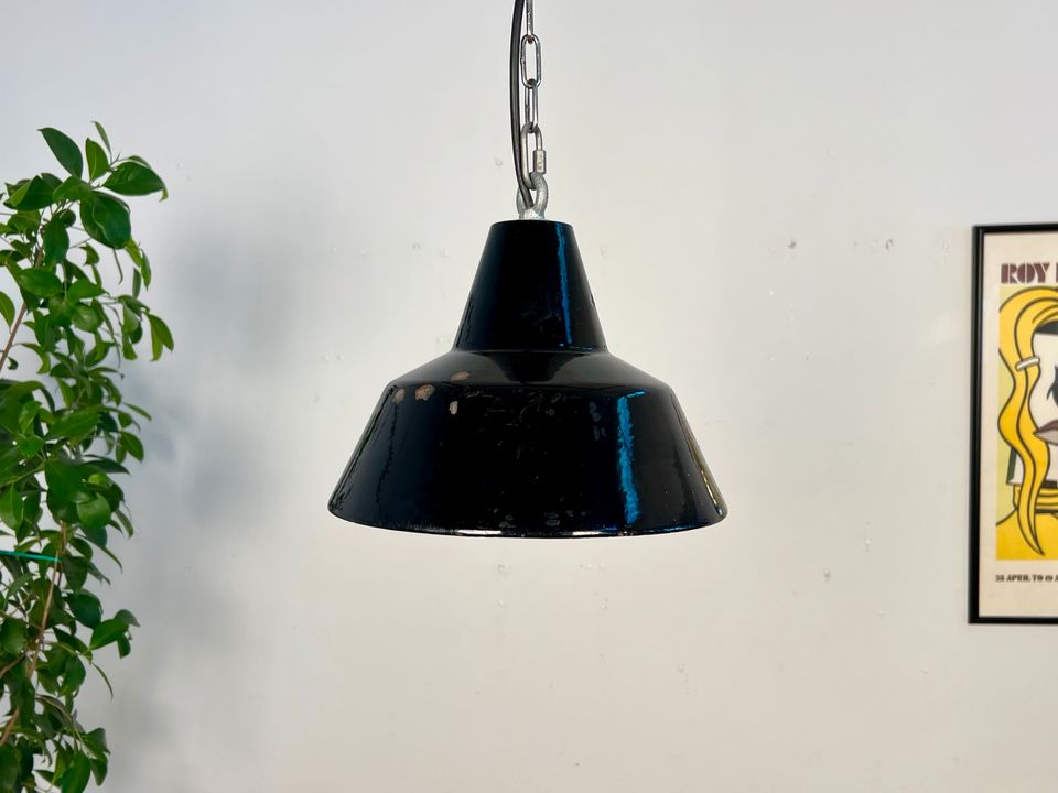 Vintage Louis Poulsen Decken-Lampe | Emaille Danish Design in Duisburg