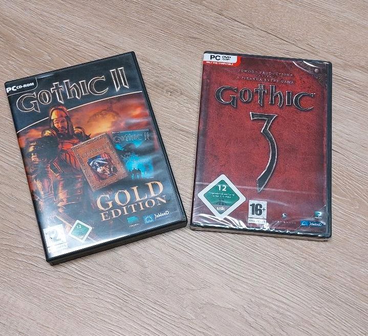 Gothic 3 sealed + 2 Gold Edition + AddOn Nacht des Raben + Cheats in Recklinghausen