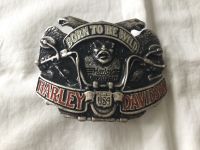 Original Harley Davidson Gürtelschnalle mit Born to be Wild Bayern - Großostheim Vorschau