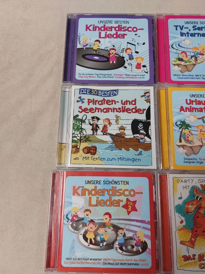 7 CDs Fasching/Karneval/Fastnacht Kinder in Fürth