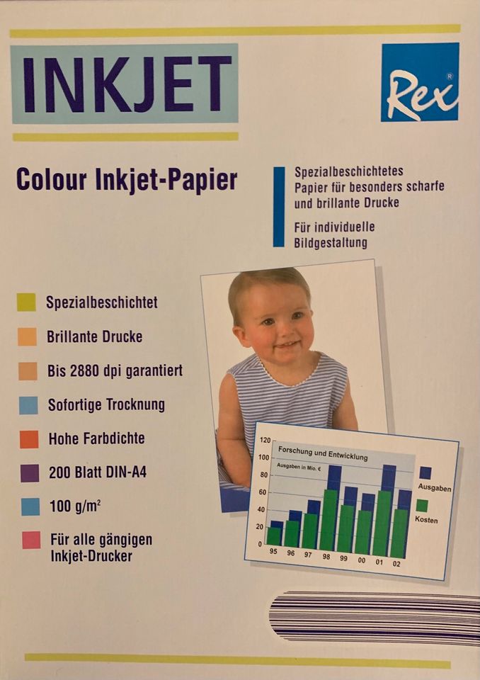 Colour Inkjet-Papier 100 g/m in Bocholt