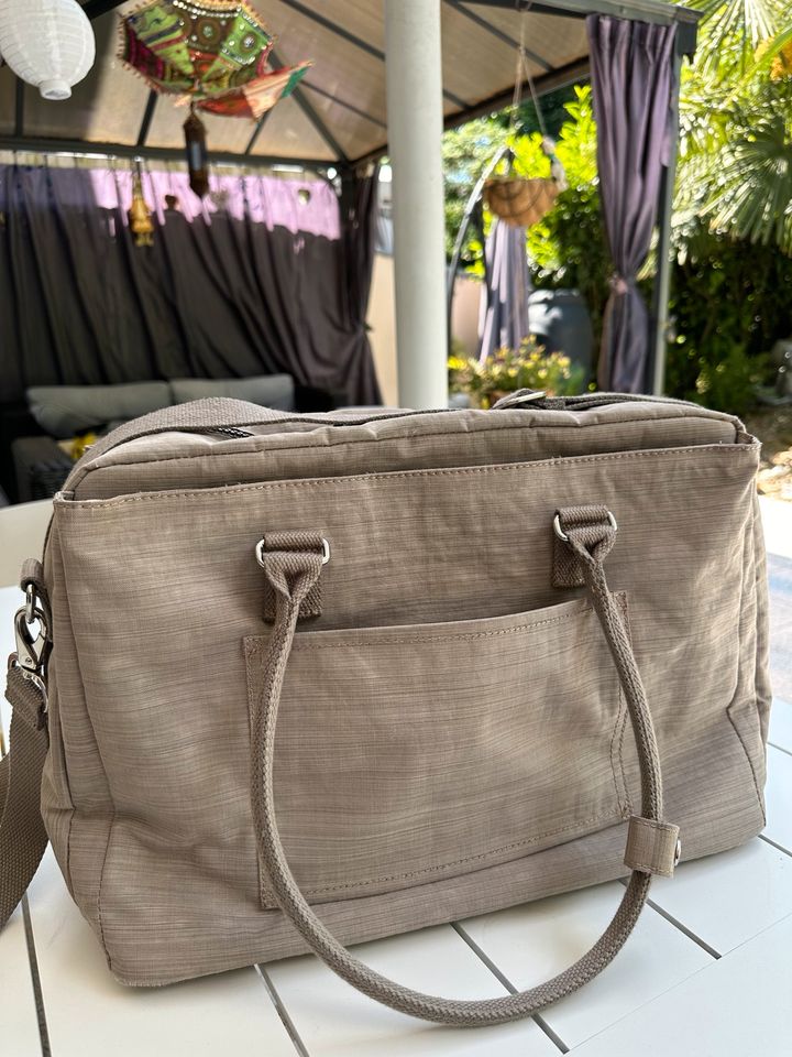 Kilping Tasche Laptop Aktentasche beige in Offenbach