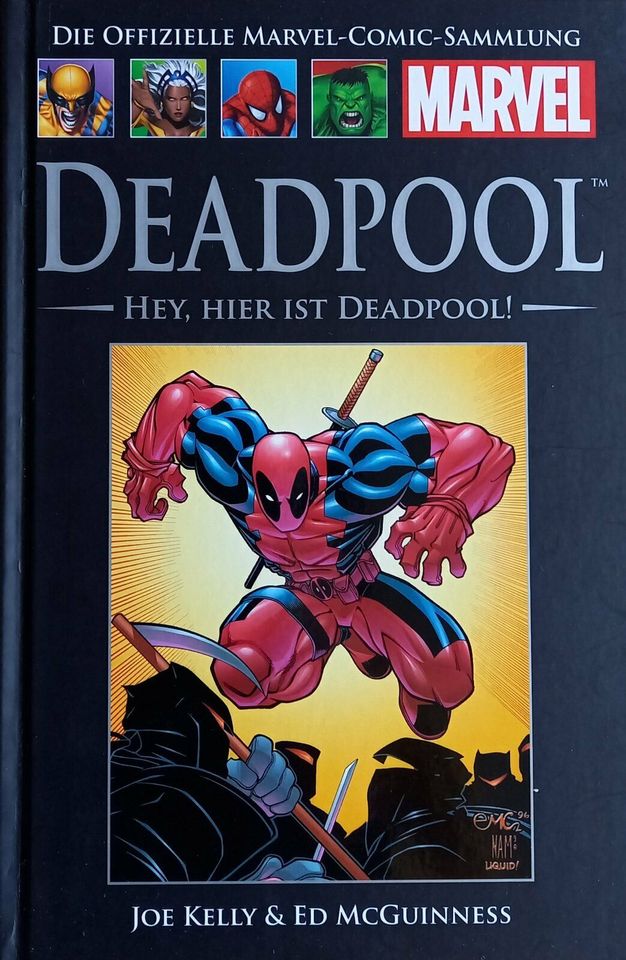 Marvel Hey hier ist deadpool Comic Joe Kelly Ed McGuinness in Köln