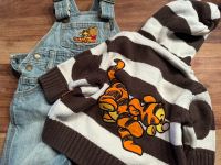 Latzhose Winnie the Pooh und Weste Tigger Jeans Disney gestreift Bayern - Geretsried Vorschau