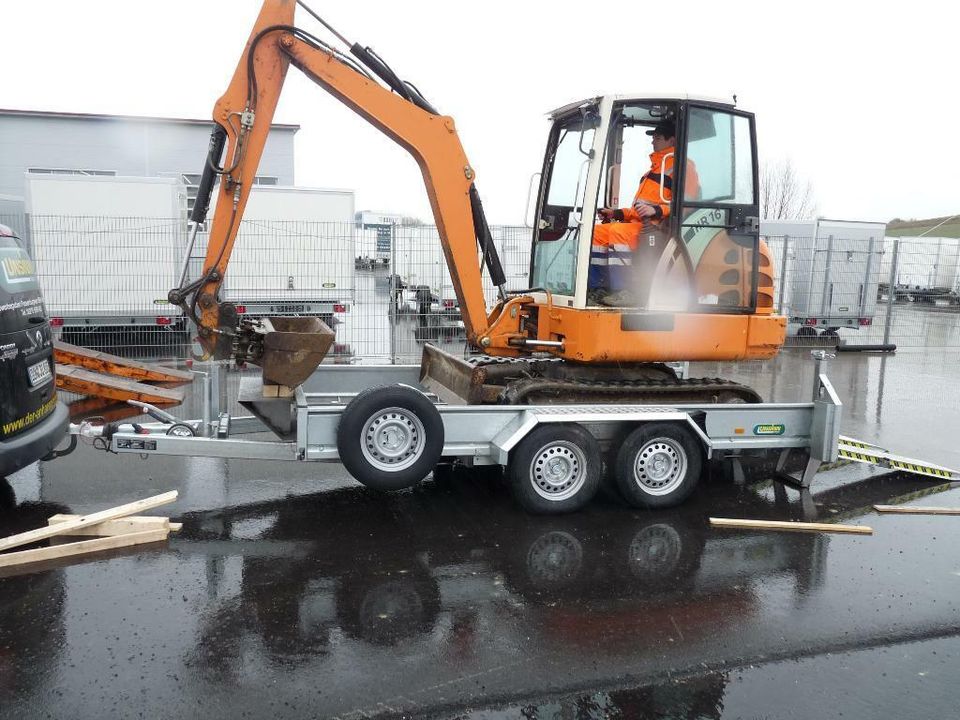 Unsinn Baumaschinentransporter UB 3618-35-14 366x180cm 3500kg in Monzingen