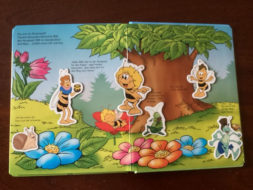 Bilderbuch mit Magneten,Biene Maja,Spielzeug,Kindergarten in Raisdorf