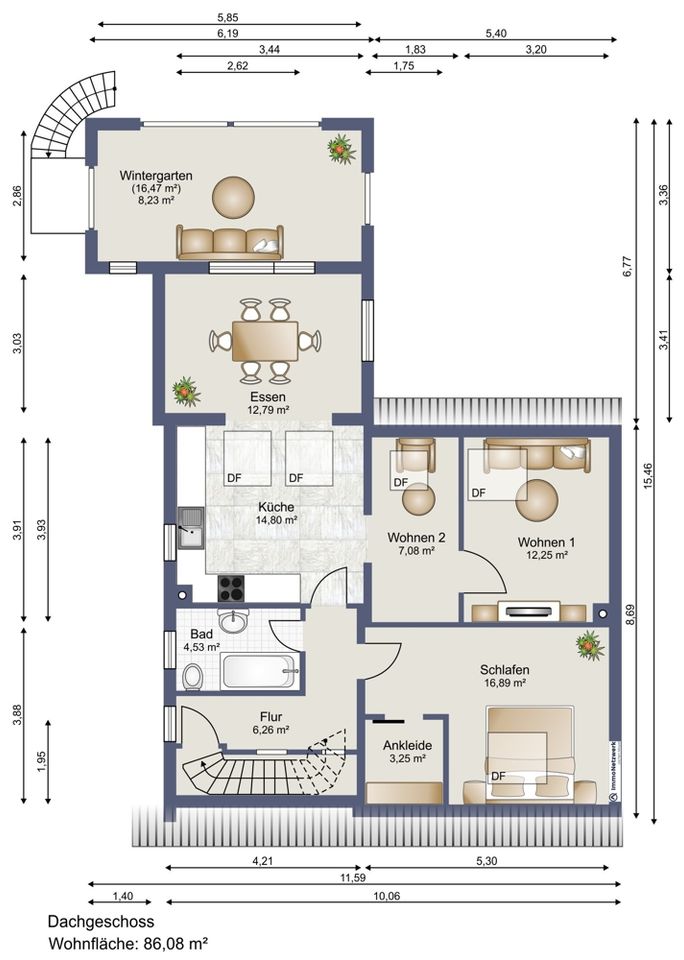 vielseitiges geräumiges 1-2-Familienhaus mit Einliegerwohnung in Lautenbach in Ottweiler