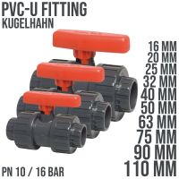 PVC Kugelhahn 16 - 110 mm Klebemuffe /  Verschraubung Nordrhein-Westfalen - Jüchen Vorschau