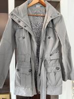 Street One Jacke mit innenliegender Kapuze, Gr. 38, hellgrau Saarland - Merzig Vorschau