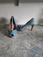Pumps Miss Sixty Gr.41 blau Velours Leder Nordrhein-Westfalen - Hamm Vorschau