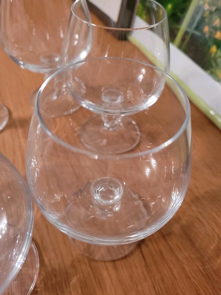 Cognacgläser Haushaltauflösung Partydeko Gläser Trödel in Naunhof