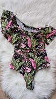 Top body Oberteil Flamingo Print T-Shirt XS 34 Bayern - Türkheim Vorschau