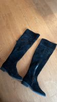 Overknee Boots Wildleder schwarz Neuhausen-Nymphenburg - Neuhausen Vorschau