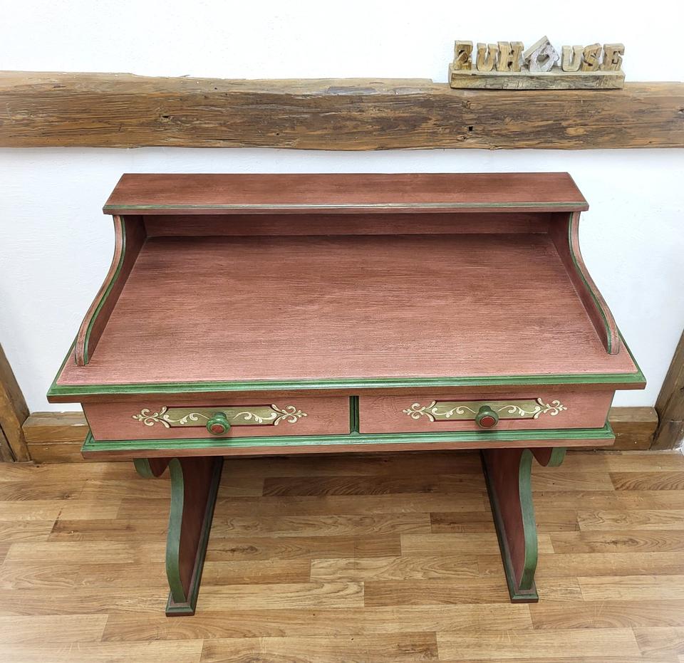 Voglauer Anno 1800 rosa altrosa Schreibtisch Büro Tisch 529€* in Fulda