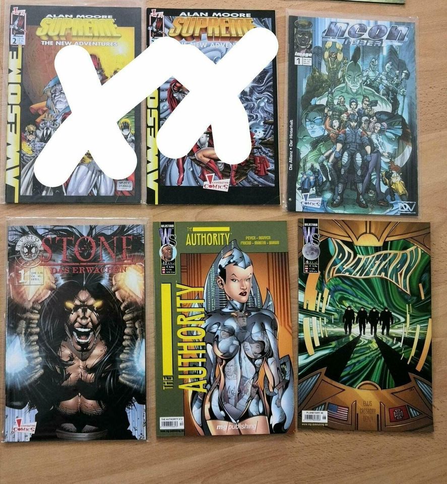5 Comics für 4€ / Neon Cyber, Stone, Authority, Planetary, Image in Göppingen