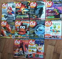 10 Ausgaben "64 power" Videospiele Zeitschrift mit Erstausgabe Bayern - Erlenbach Vorschau