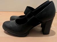 Schwarze Pumps mit Gummiband Rostock - Lütten Klein Vorschau