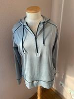 Crivit Sports Trainingsshirt mit Kapuze Gr. M grau Brandenburg - Panketal Vorschau
