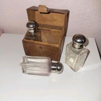 Vintage Parfumflaschen mit Lederetui Baden-Württemberg - Schriesheim Vorschau