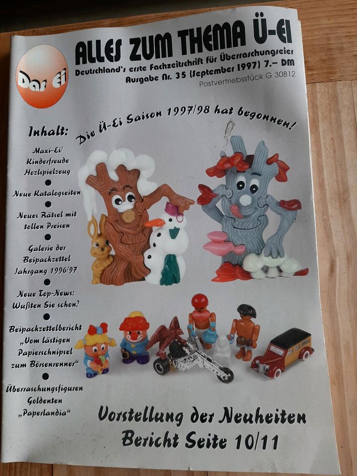 12x Ü-Ei Sammler-Zeitschriften in Limburg