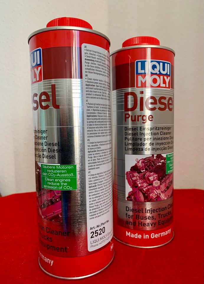 2x Liqui Moly Diesel Purge 1L Einspritzreiniger Dieselspülung in Ulm